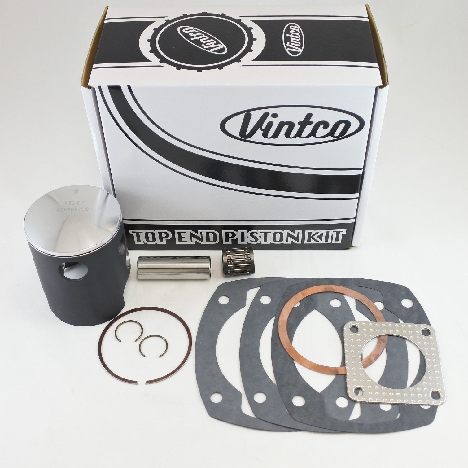 TOP END PISTON KIT 73-80 MAICO 250 68.0mm 1.0mm OVER VINTCO KTA01-1.0