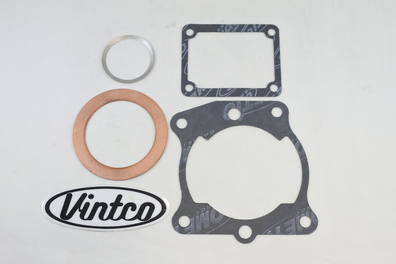 TOP END GASKET KIT 80-80 YAMAHA YZ 125 BORES 56mm-57.5mm VINTCO KTE035