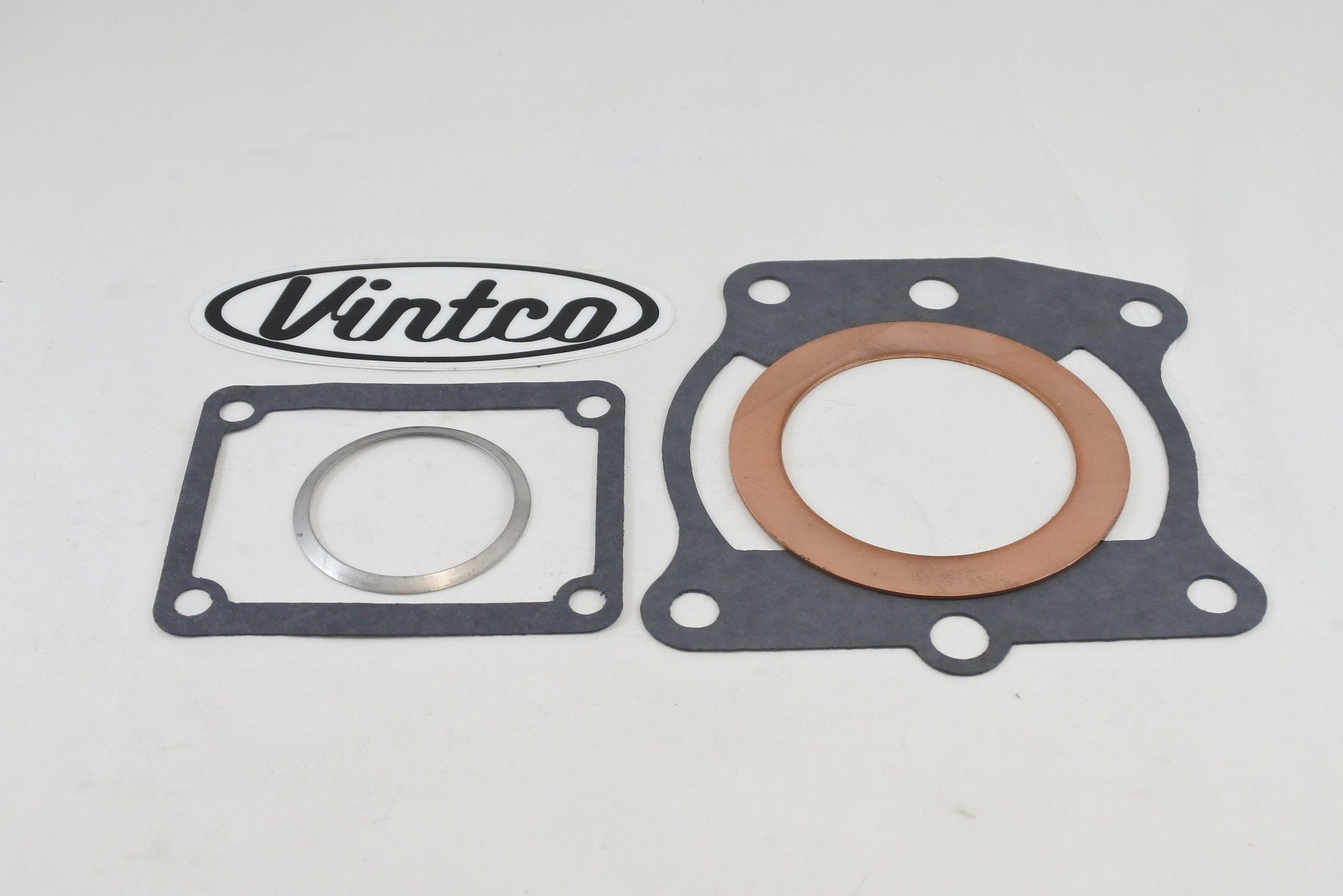 TOP END GASKET KIT 80-80 YAMAHA YZ 125 BORES 56mm-57.5mm VINTCO KTE035