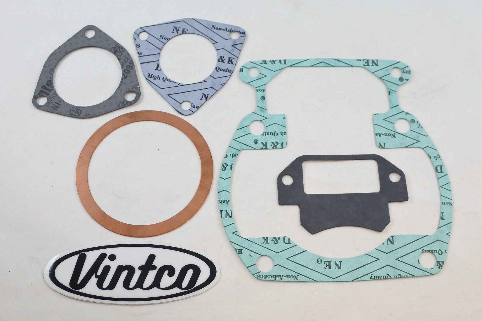TOP END GASKET KIT 77-79 SUZUKI RM PE 250 BORE 67mm-68.5mm VINTCO KTE070