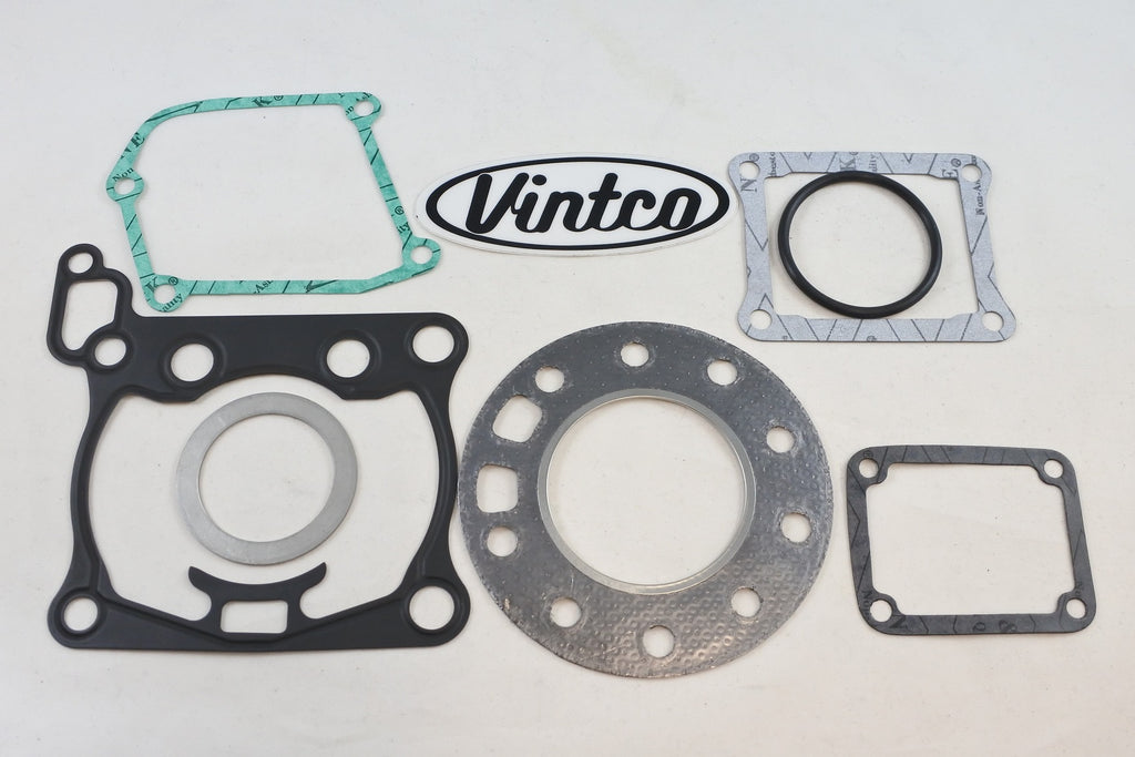 TOP END GASKET KIT 87-88 SUZUKI RM 125 BORE 54mm-55.5mm VINTCO KTE075