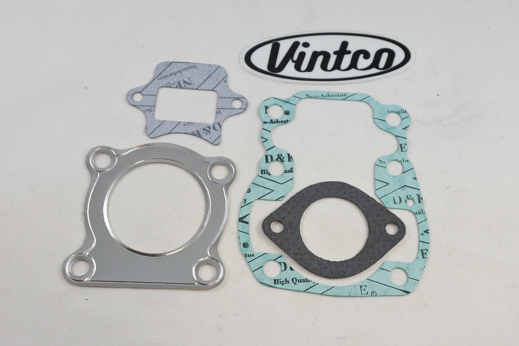 TOP END GASKET KIT 77-77 SUZUKI RM 80 BORE 49mm VINTCO KTE084