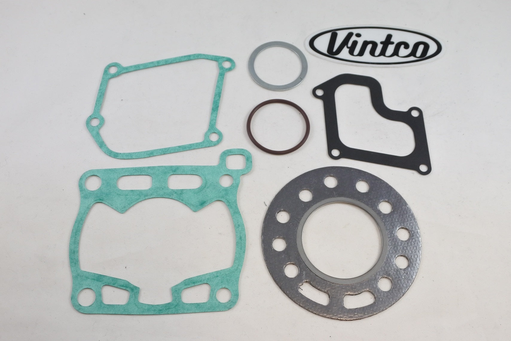 TOP END GASKET KIT 89-90 SUZUKI RM 80 BORE 47.5mm VINTCO KTE089