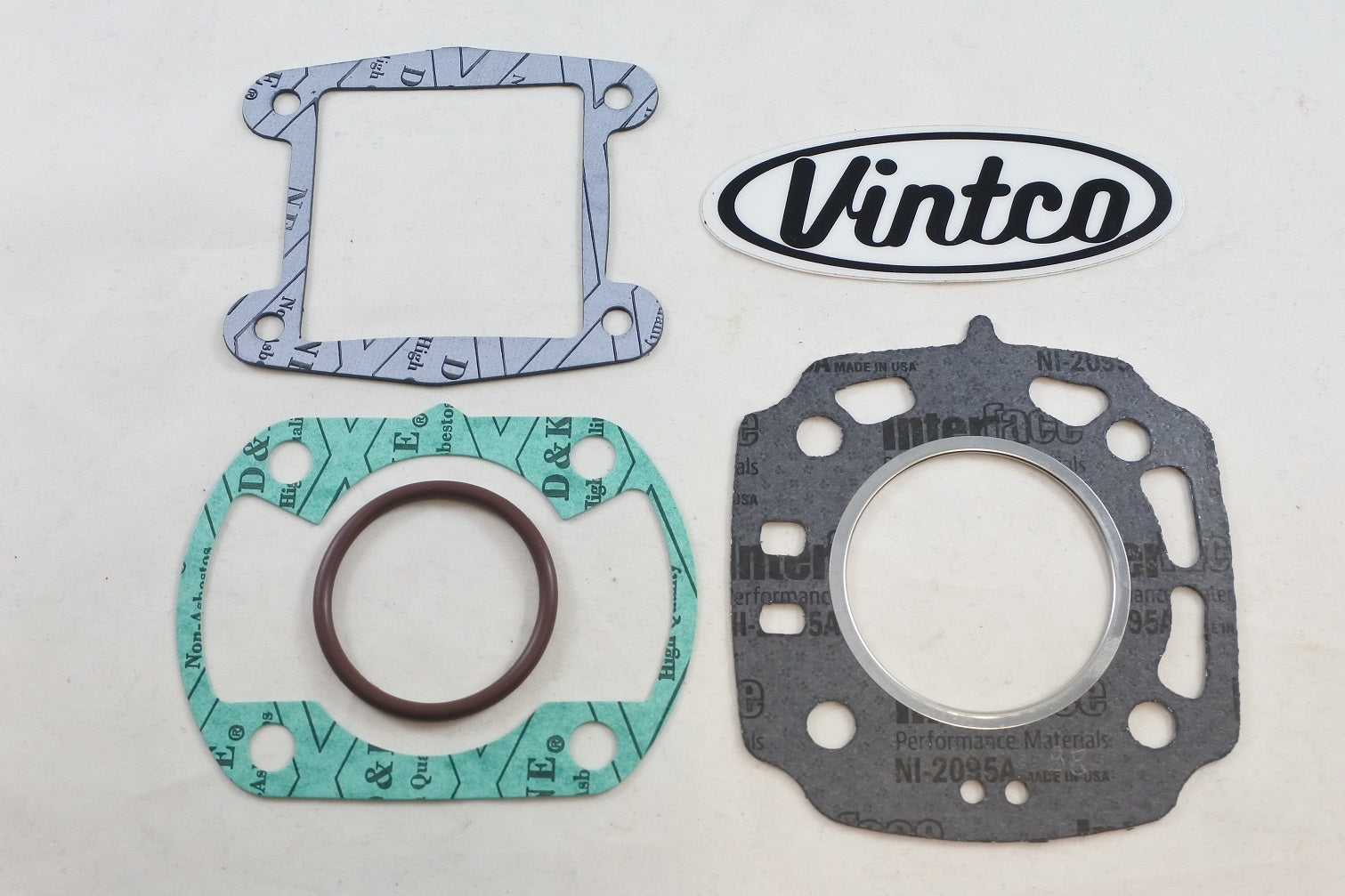 TOP END GASKET KIT 87-92 YAMAHA YZ 80 50.4mm VINTCO KTE127