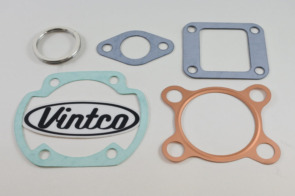 TOP END GASKET KIT 74-75 YAMAHA DT 125 59.5mm VINTCO KTE128