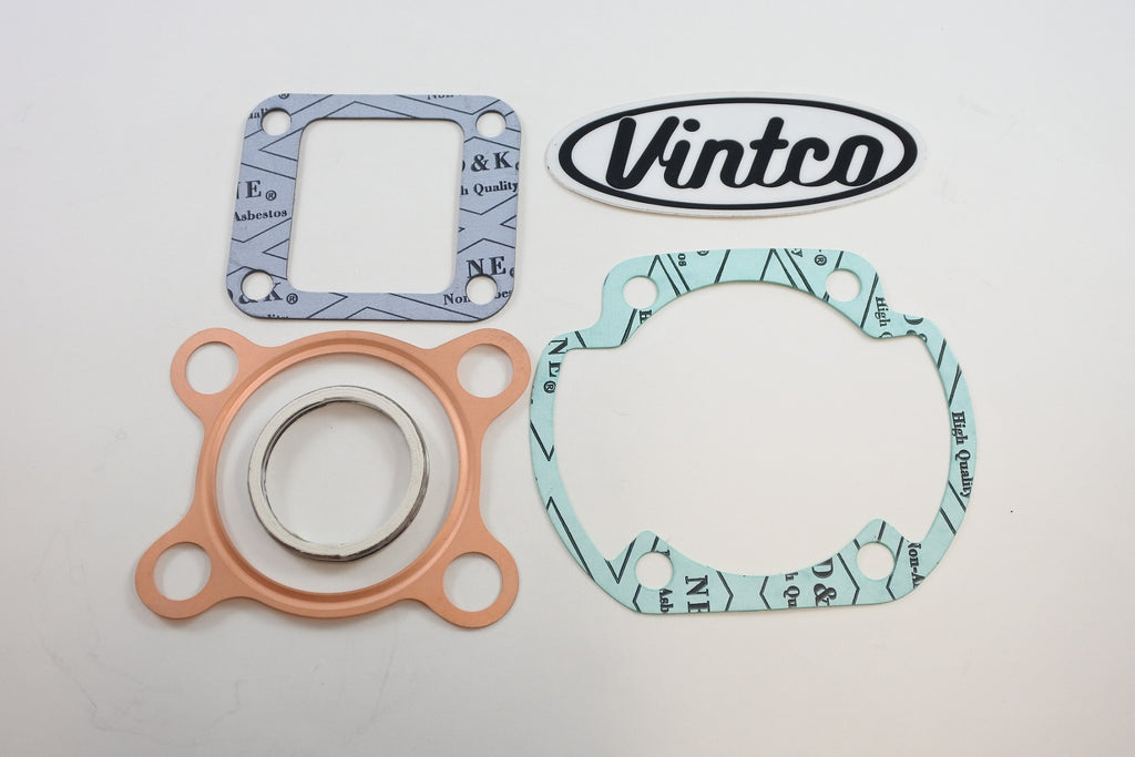 TOP END GASKET KIT 76-76 YAMAHA DT 125 59.5mm VINTCO KTE129