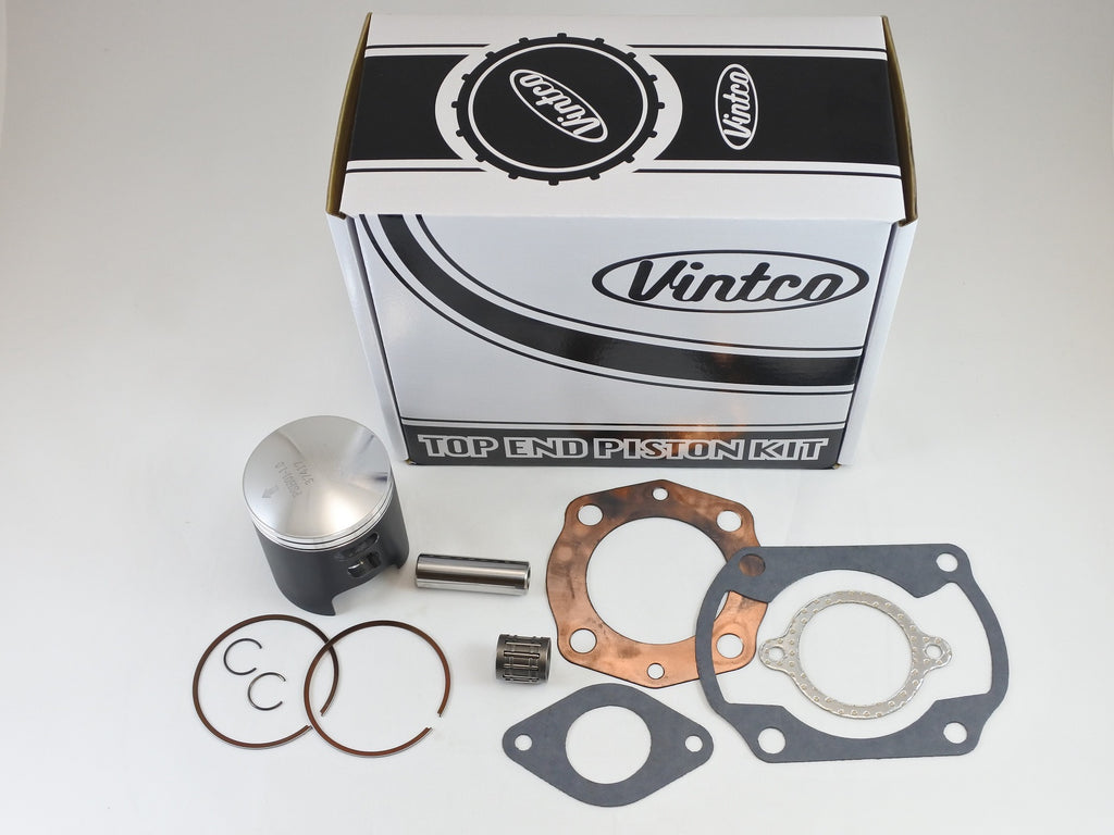 TOP END PISTON KIT 74-78 HONDA CR MT R 125 57.0mm OVER VINTCO KTH01-1.0