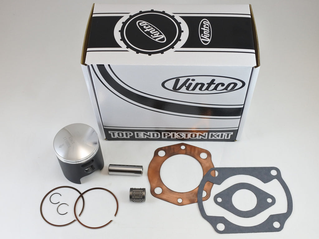 TOP END PISTON KIT 76-78 HONDA CR 125 57.5mm 1.5mm OVER VINTCO KTH02-1.5