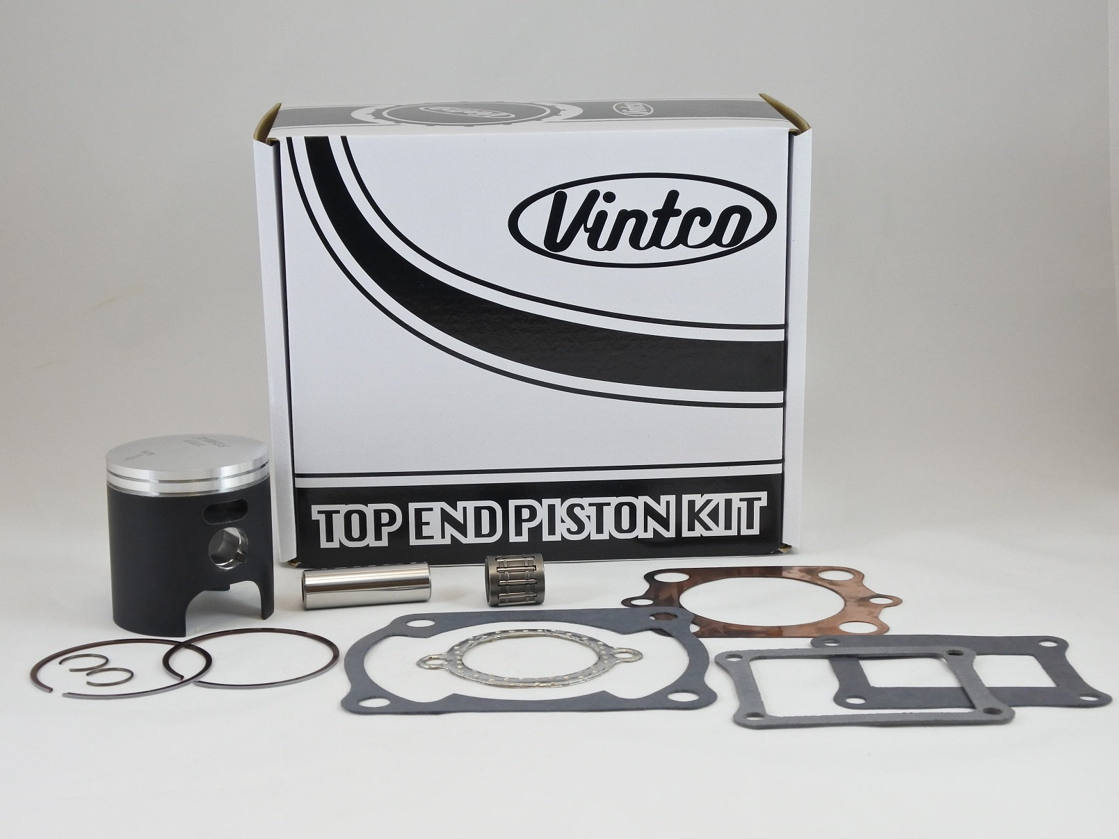 TOP END PISTON KIT 80-80 HONDA CR 125 56.0mm 0.5mm OVER VINTCO KTH04-0.5