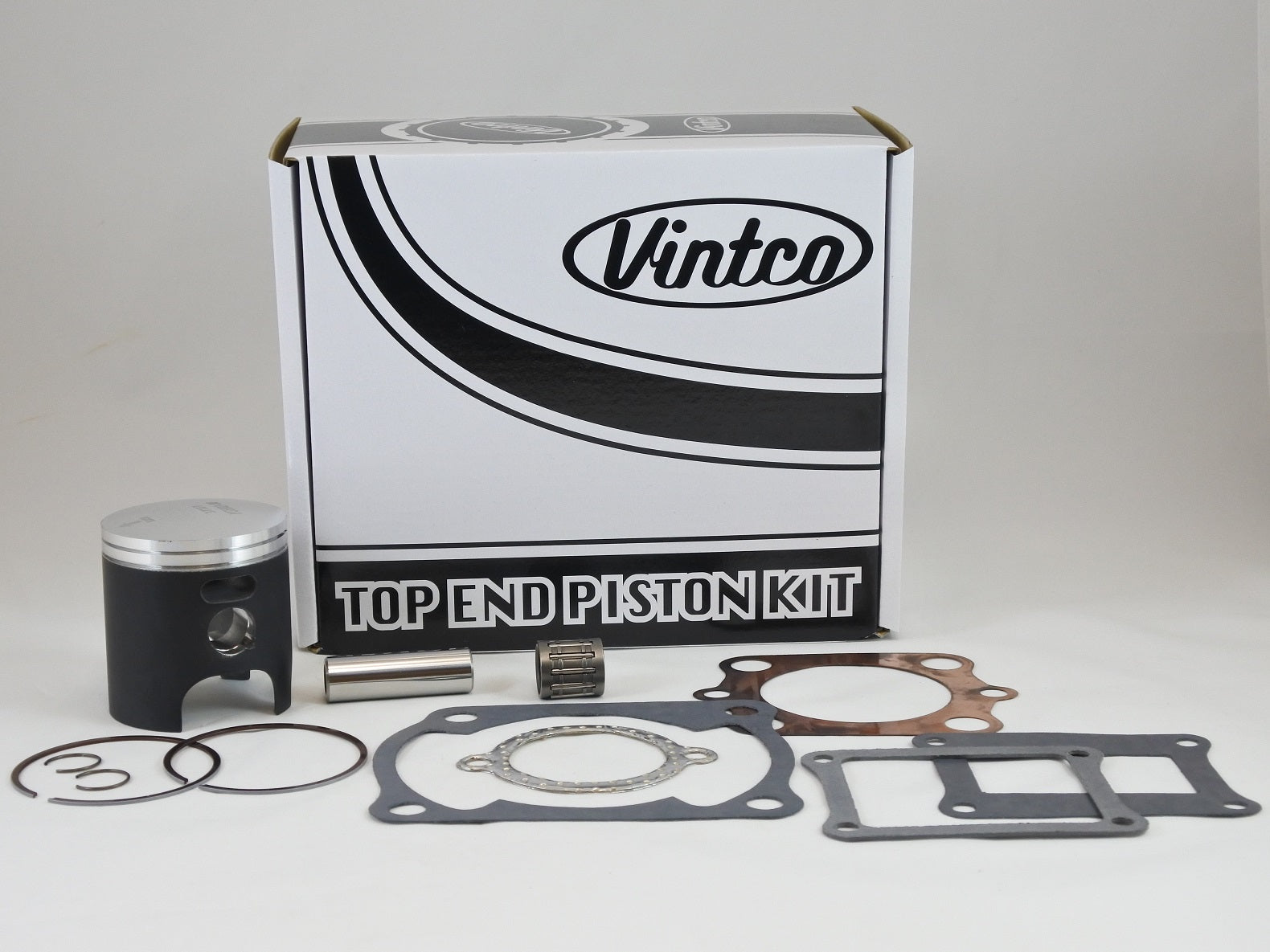 TOP END PISTON KIT 80-80 HONDA CR 125 55.5mm STANDARD VINTCO KTH04-00