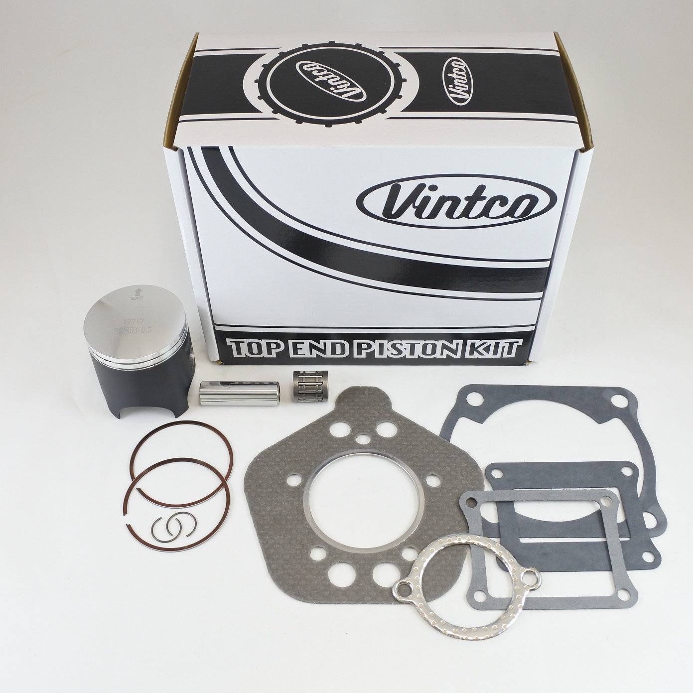 TOP END PISTON KIT 81-81 HONDA CR 125 56.0mm 0.5mm OVER VINTCO KTH05-0.5