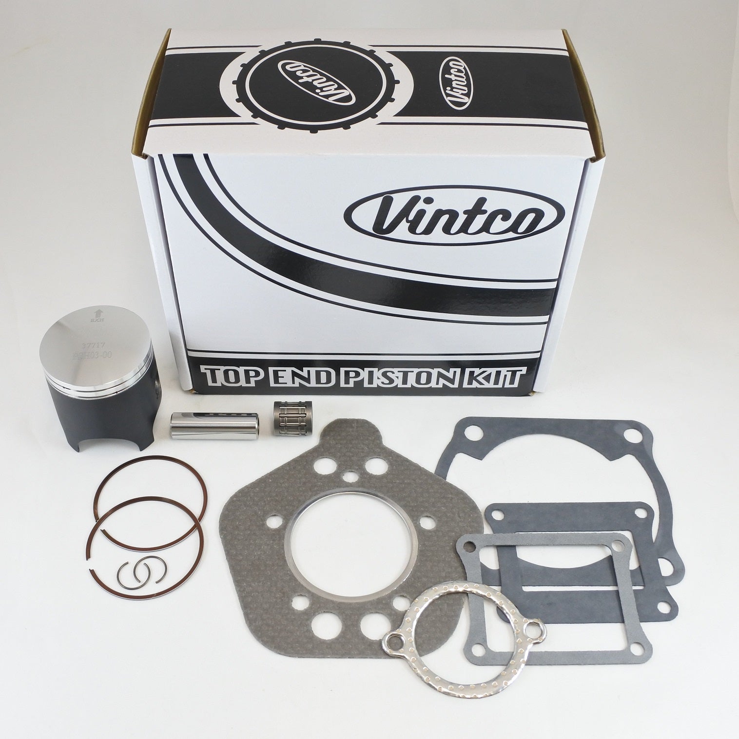 TOP END PISTON KIT 81-81 HONDA CR 125 55.5mm STANDARD VINTCO KTH05-00
