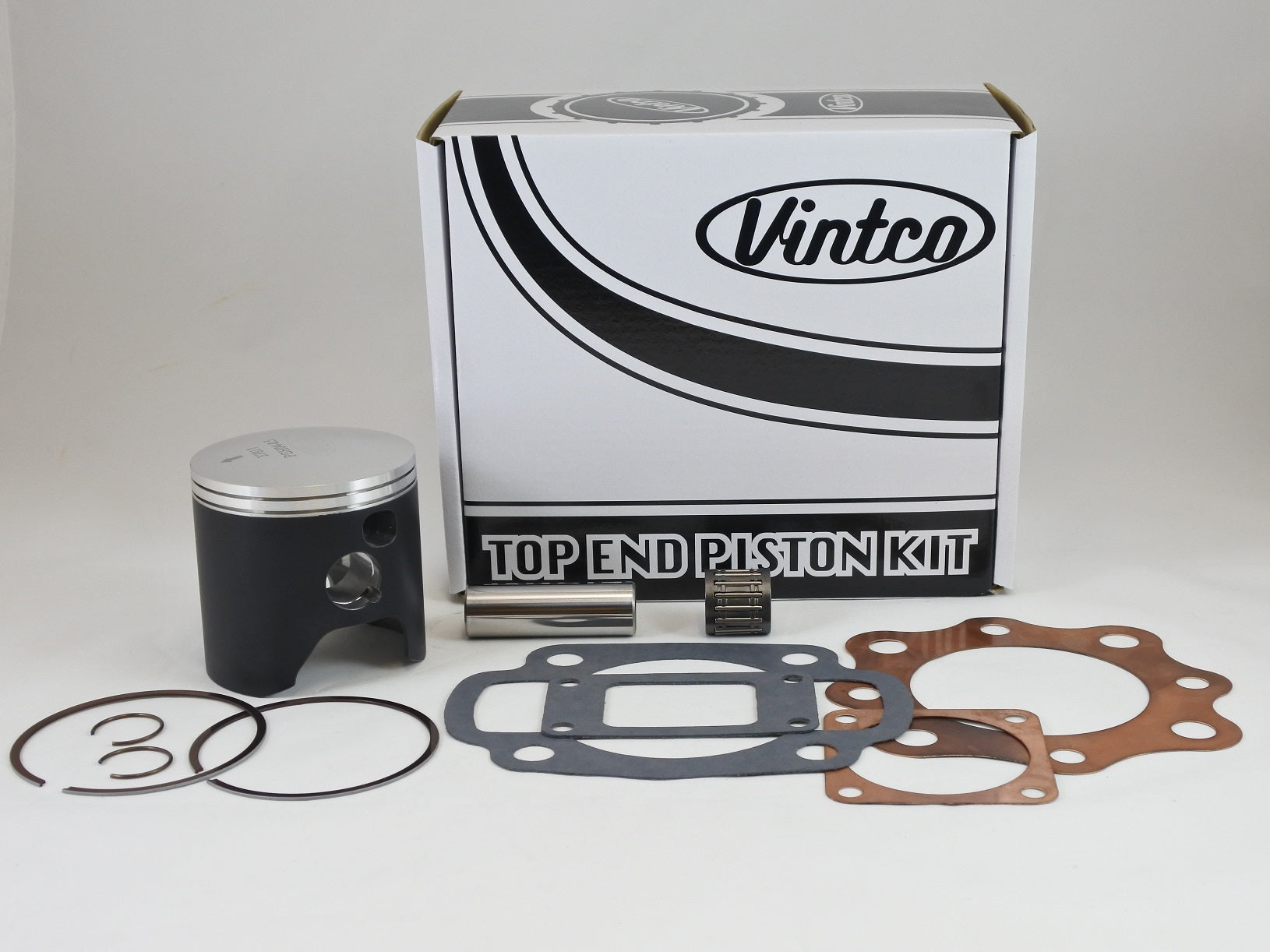 TOP END PISTON KIT 73-74 HONDA CR 250 70.5mm 0.5mm OVER VINTCO KTH06-0.5