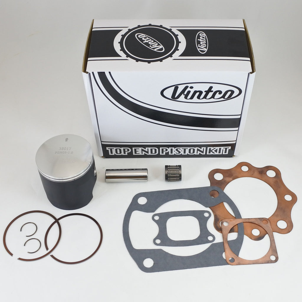 TOP END PISTON KIT 75-76 HONDA CR 250 71.0mm 1.0mm OVER VINTCO KTH07-1.0