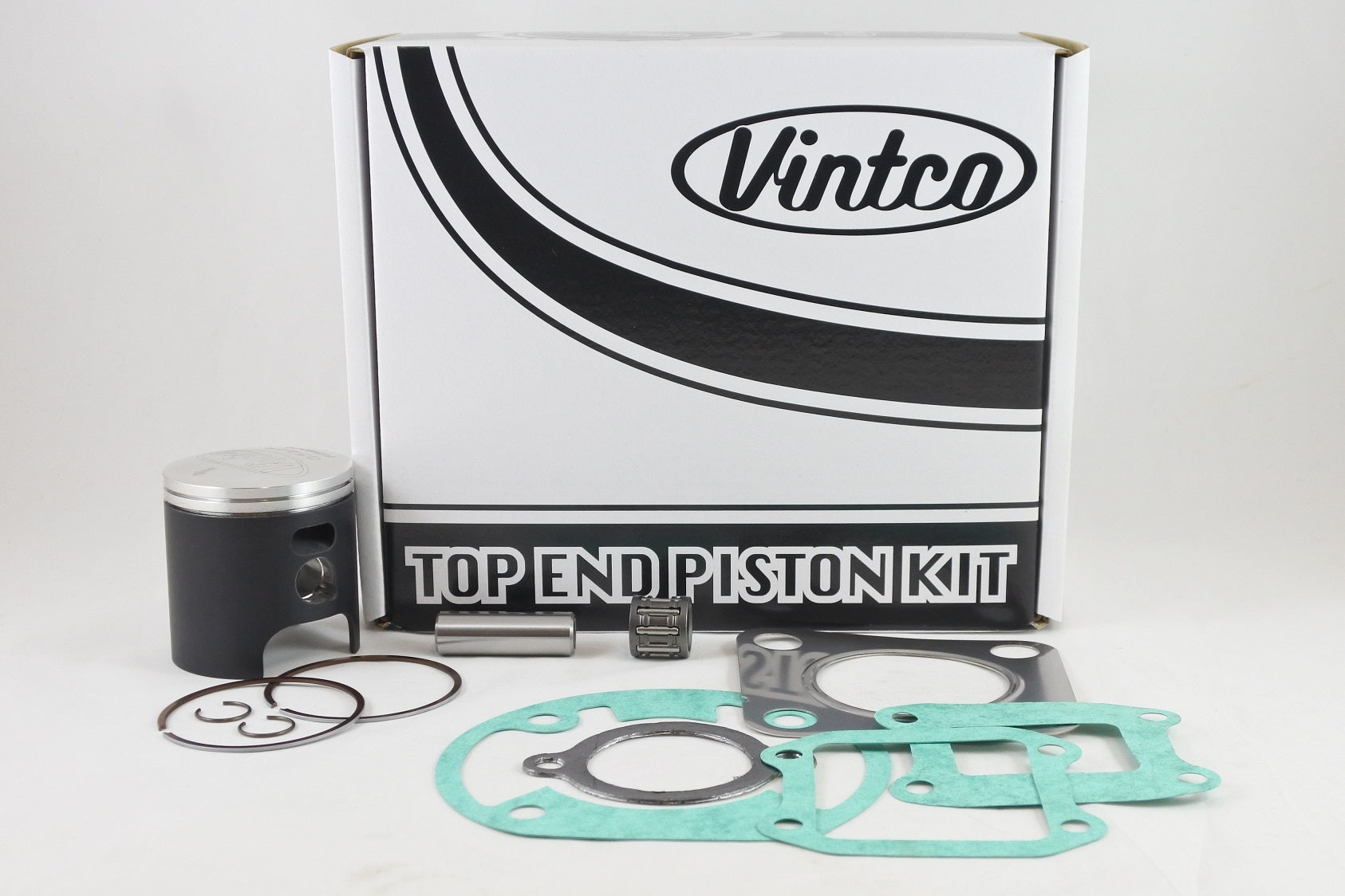 TOP END PISTON KIT 80-81 HONDA CR R 80 50.5mm 1.0mm OVER VINTCO KTH10-1.0