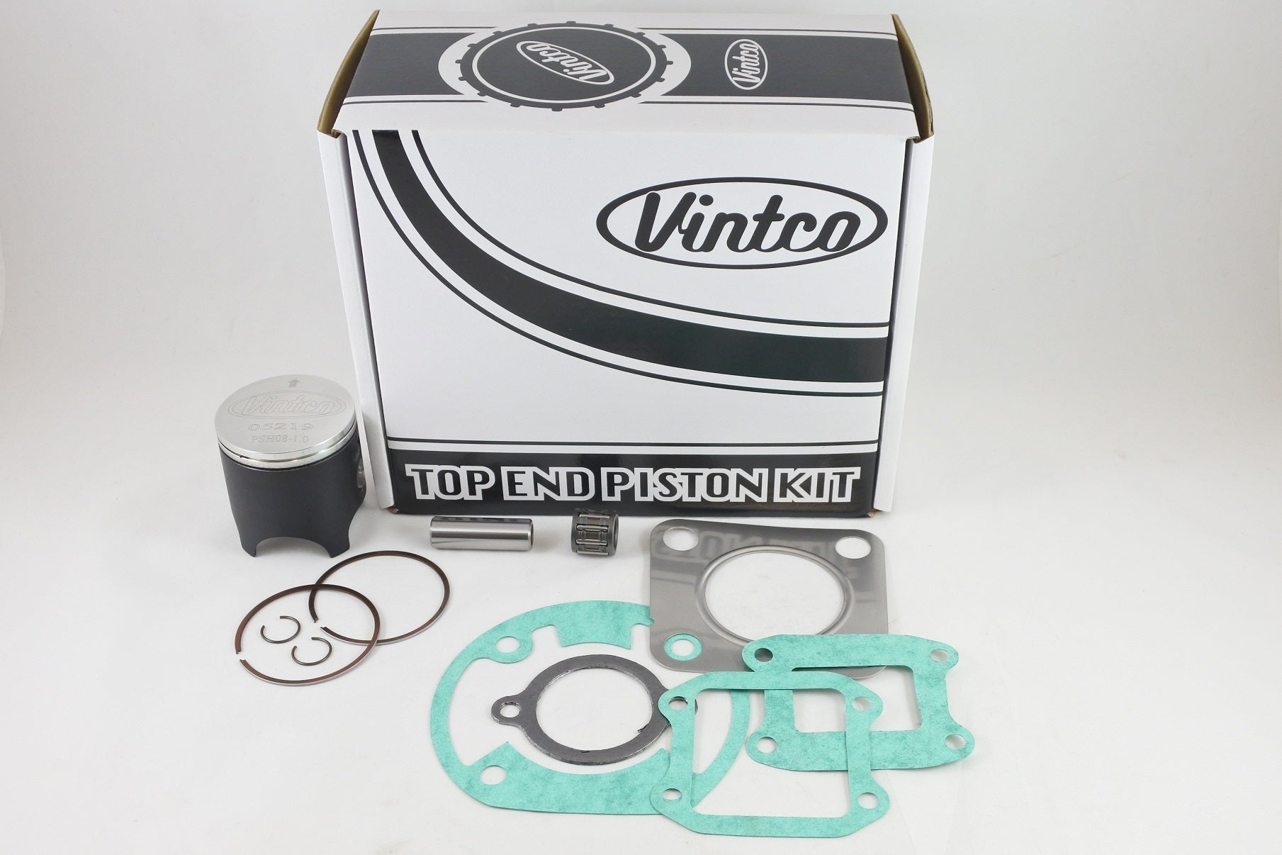 TOP END PISTON KIT 80-81 HONDA CR R 80 50.5mm 1.0mm OVER VINTCO KTH10-1.0