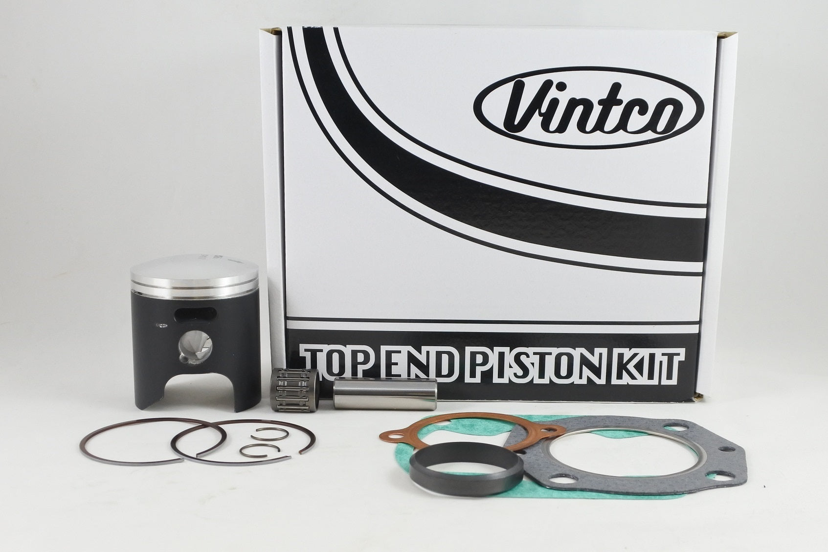 TOP END PISTON KIT 74-76 HONDA MT 125 +1.5mm OVER VINTCO KTH11-1.5