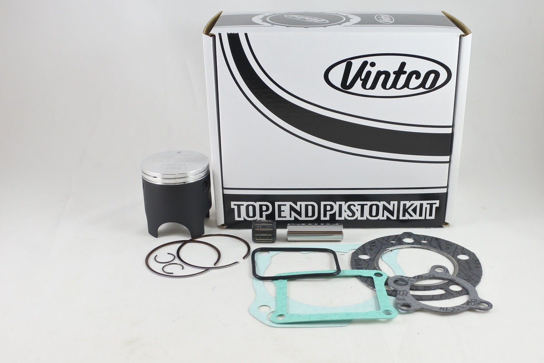 TOP END PISTON KIT 86-86 HONDA CR 125 55.5mm 1.5mm OVER VINTCO KTH17-1.5