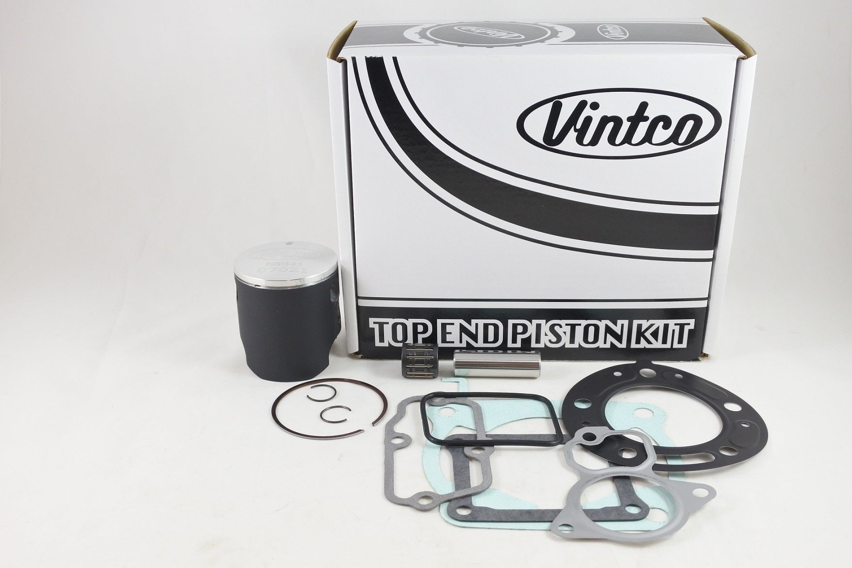 TOP END PISTON KIT 88-89 HONDA CR125 54.5mm 0.5mm OVER VINTCO KTH19-0.5