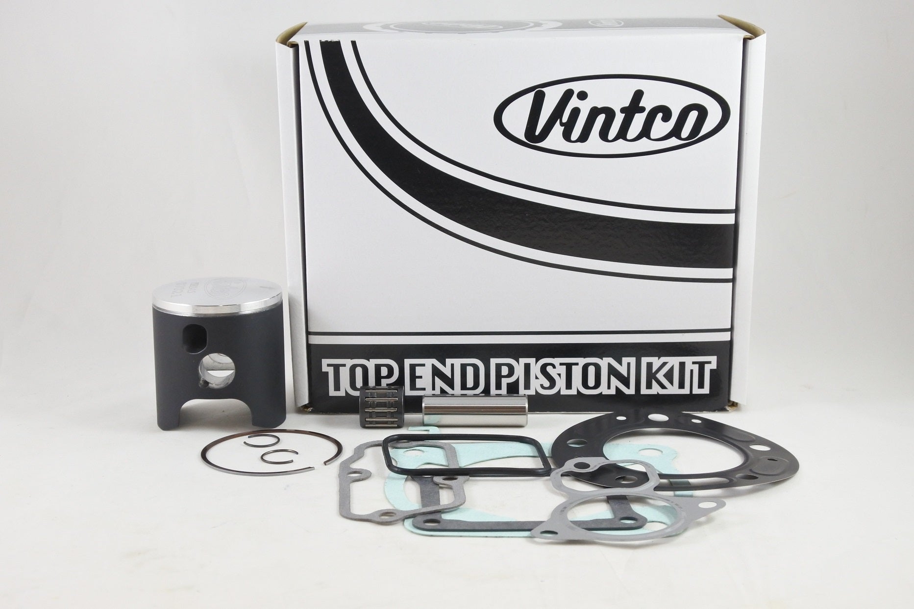 TOP END PISTON KIT 88-89 HONDA CR 125 55.5MM 1.5MM OVER VINTCO KTH19-1.5