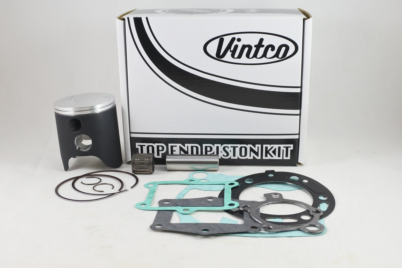 TOP END PISTON KIT 85-85 HONDA CR 250 66.5mm 0.5mm OVER VINTCO KTH25-0.5