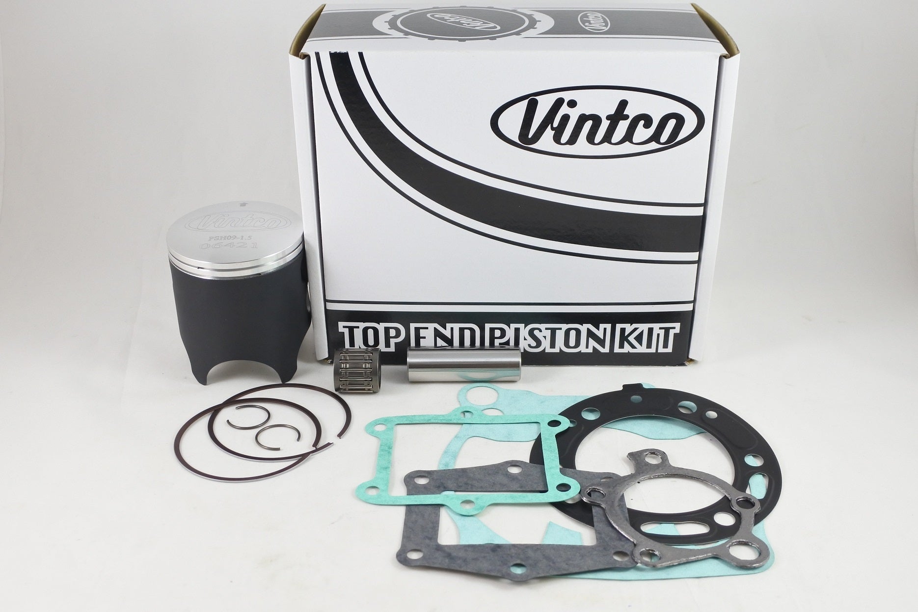 TOP END PISTON KIT 85-85 HONDA CR 250 67.5mm 1.5mm OVER VINTCO KTH25-1.5