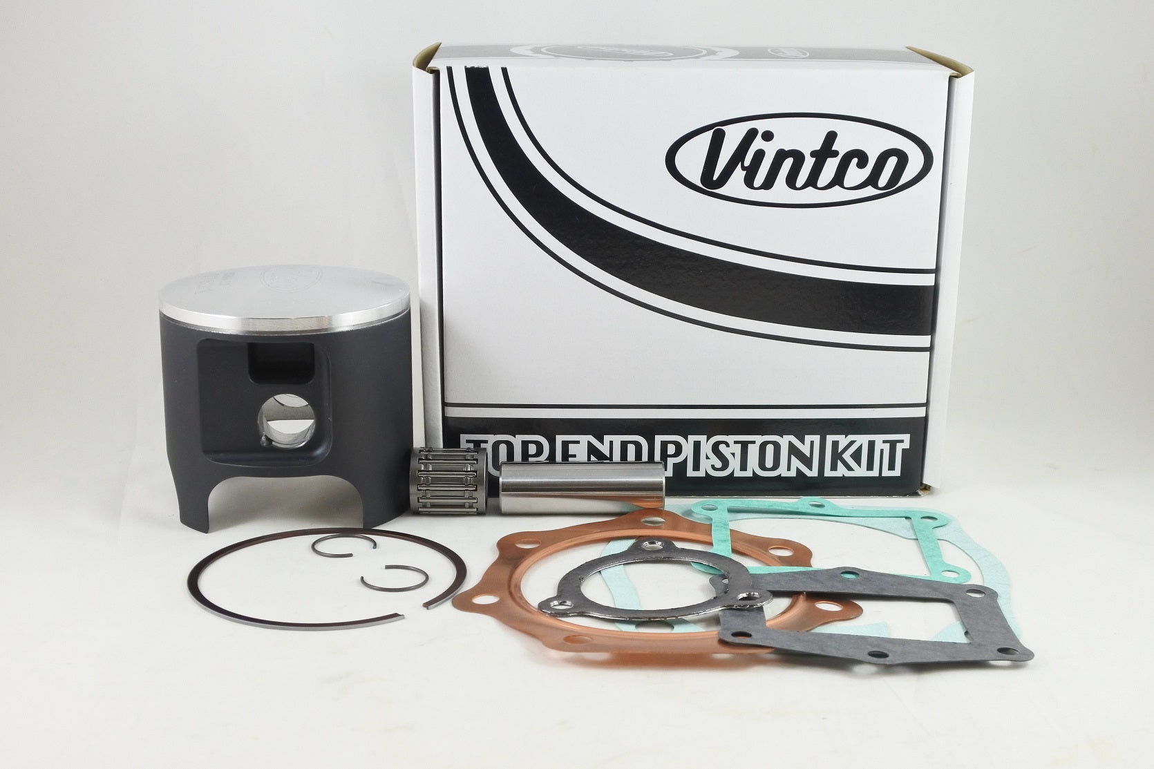 TOP END PISTON KIT 82-83 HONDA CR 480 91.0mm 2.0mm OVER VINTCO KTH28-2.0