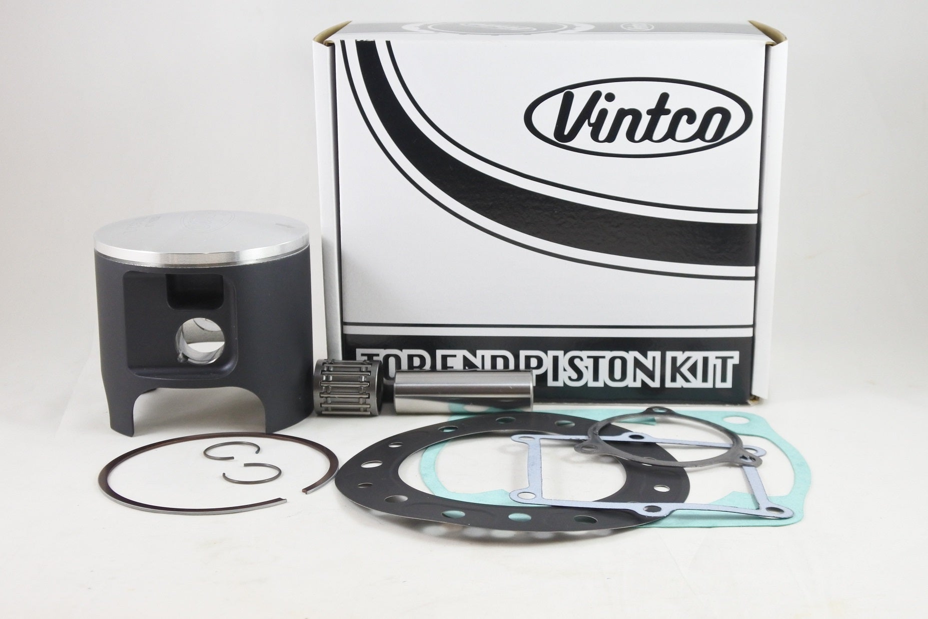 TOP END PISTON KIT 89-91 HONDA CR 500 91.0mm 2.0mm OVER VINTCO