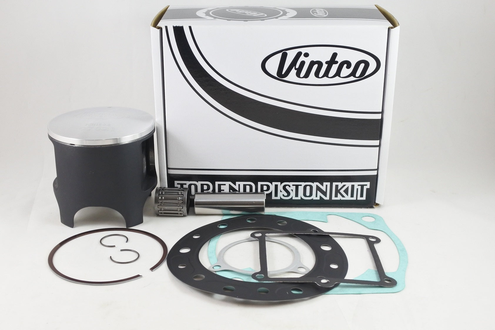 TOP END PISTON KIT 92-93 HONDA CR 500 91.0mm 2.0mm OVER VINTCO KTH32-2.0