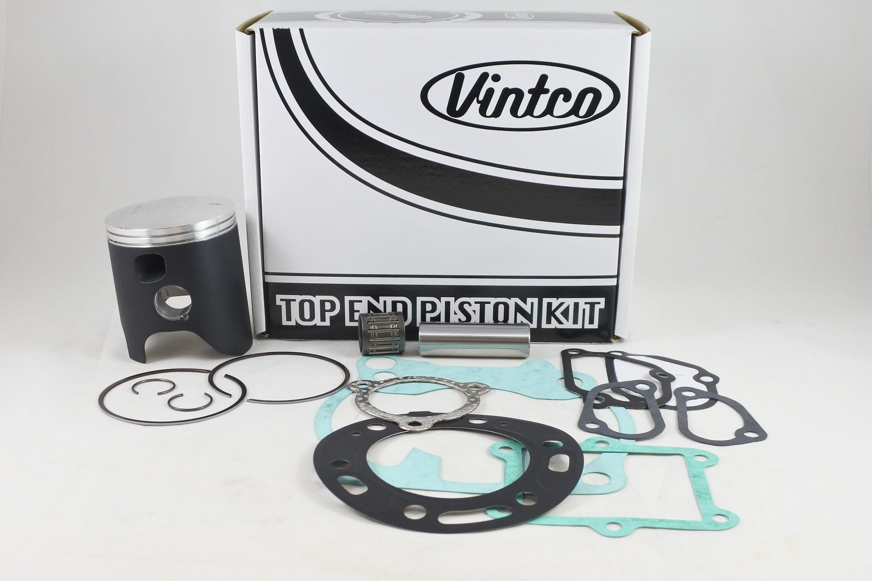 TOP END PISTON KIT 89-91 HONDA CR 250 66.5mm STANDARD VINTCO KTH34-00