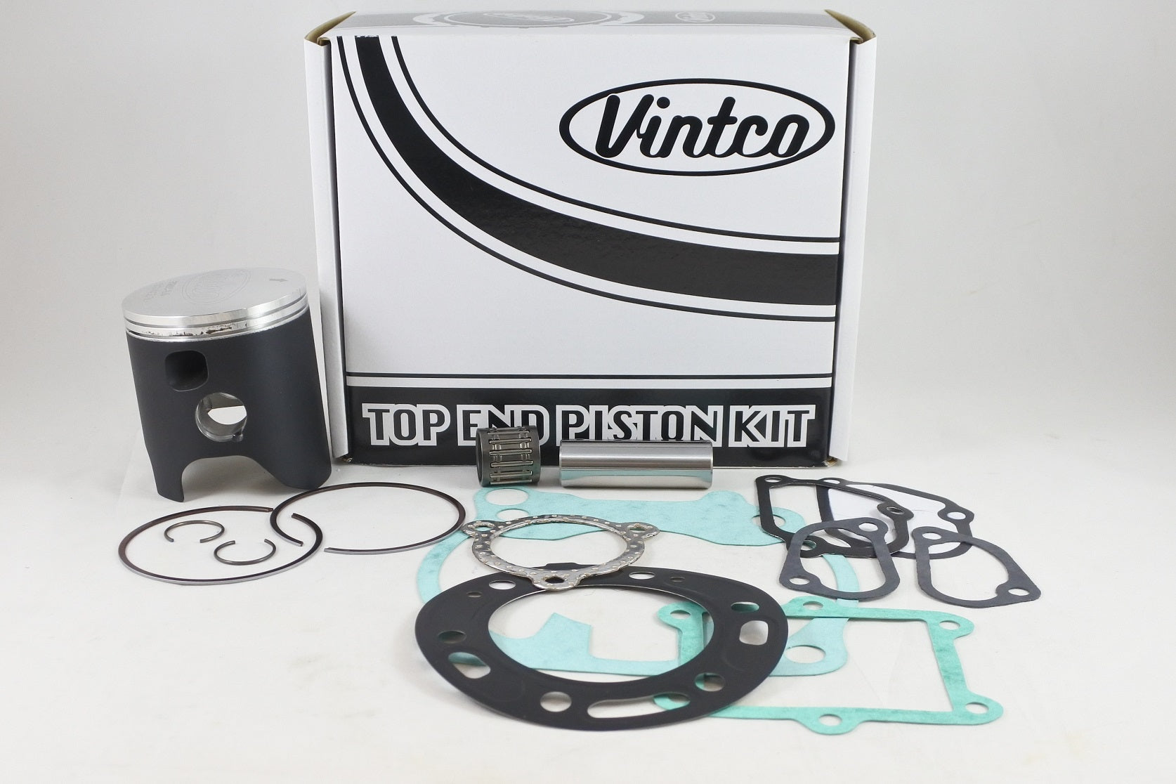 TOP END PISTON KIT 89-91 HONDA CR 250 68mm 1.6mm OVER VINTCO KTH34-1.6
