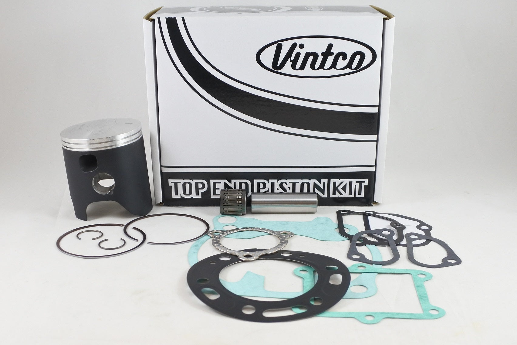 TOP END PISTON KIT 89-91 HONDA CR 250 68.5MM 2.1MM OVER VINTCO KTH34-2.1