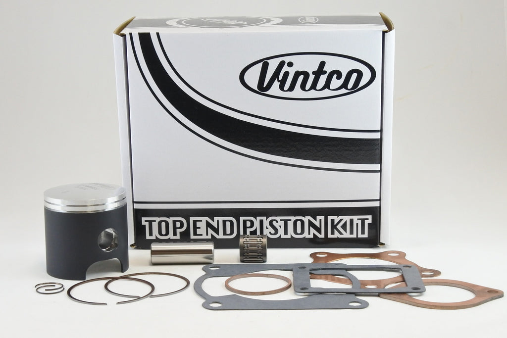 TOP END PISTON KIT 78-79 KAWASAKI KX 125 57.5mm 1.5mm OVER VINTCO KTK04-1.5