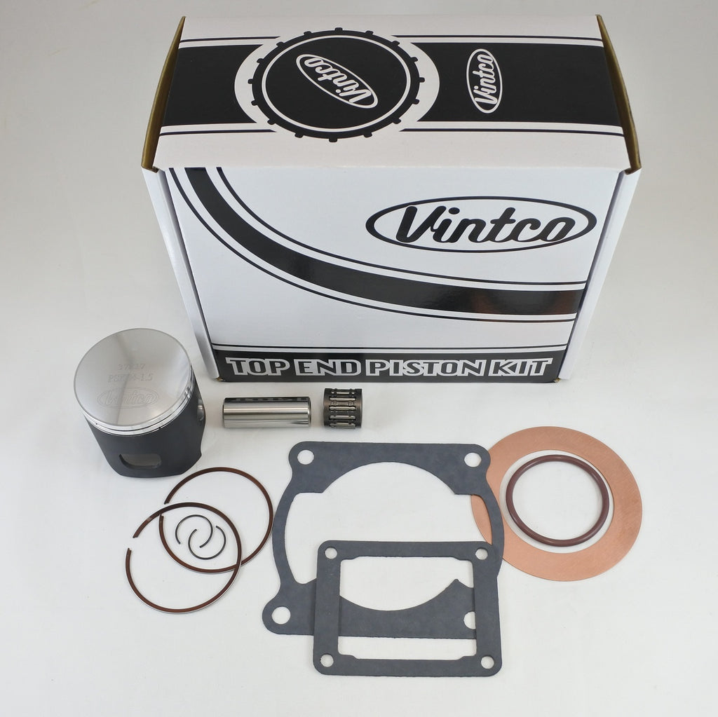 TOP END PISTON KIT 80-80 KAWASAKI KX 125 57.5mm 1.5mm OVER VINTCO KTK05-1.5