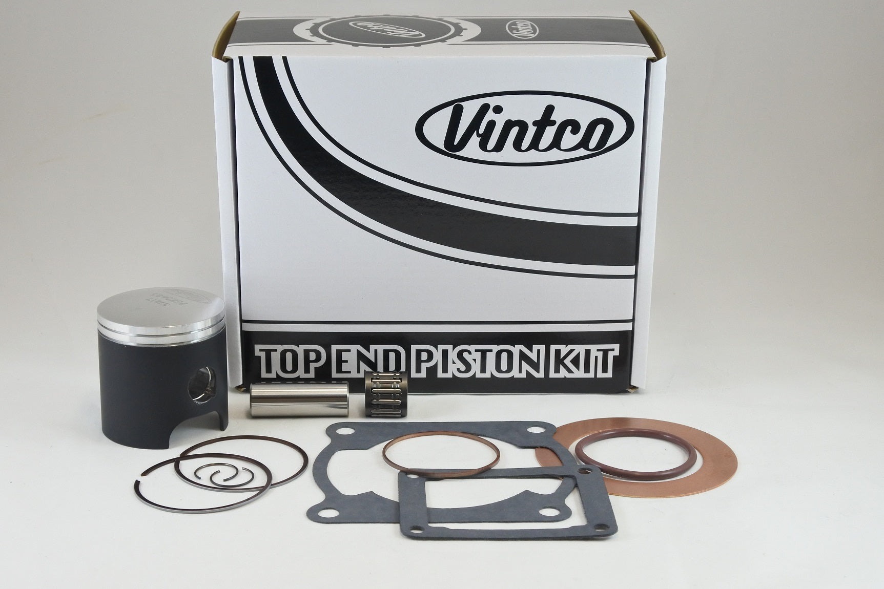 TOP END PISTON KIT 81-81 KAWASAKI KX 125 56.5mm 0.5mm OVER VINTCO KTK06-0.5