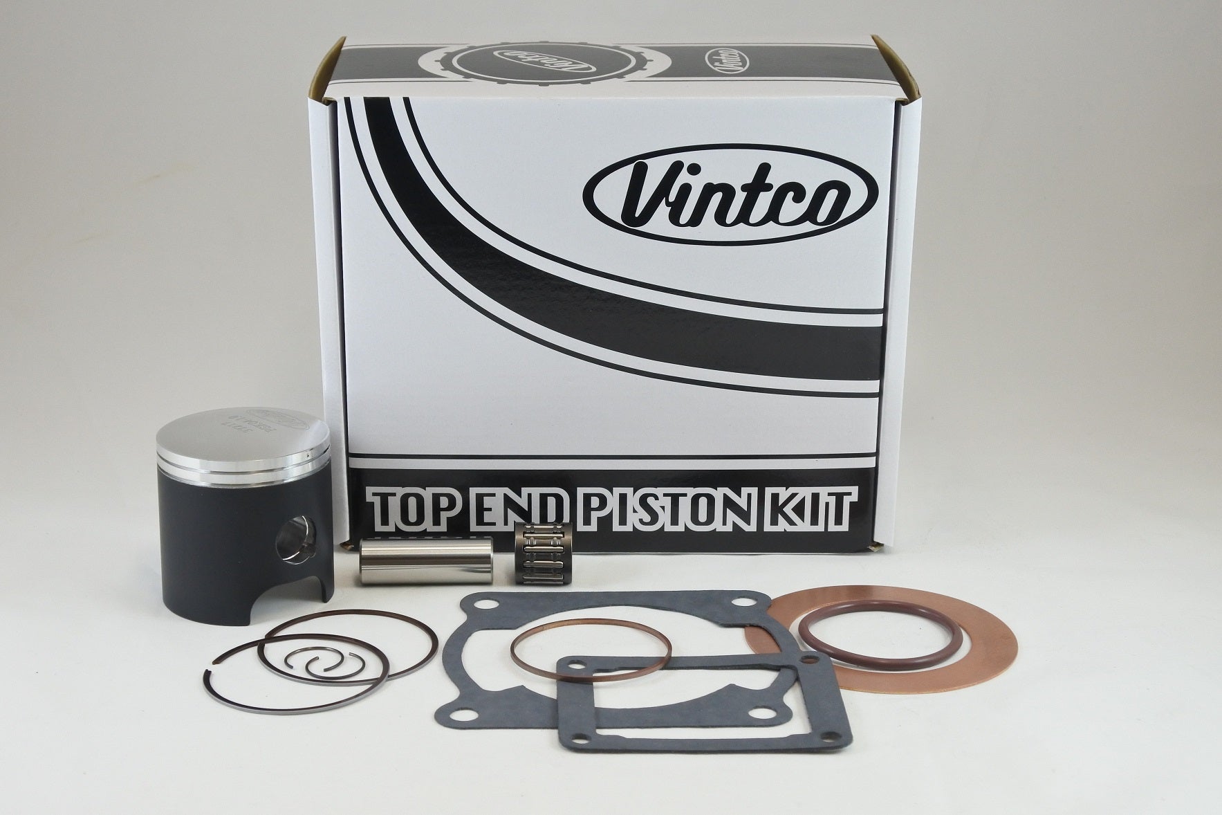 TOP END PISTON KIT 81-81 KAWASAKI KX 125 57.0mm 1.0mm OVER VINTCO KTK06-1.0