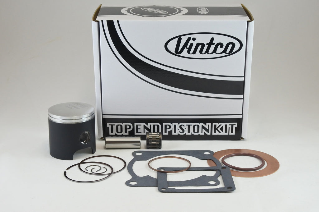 TOP END PISTON KIT 81-81 KAWASAKI KX 125 57.5mm 1.5mm OVER VINTCO KTK06-1.5
