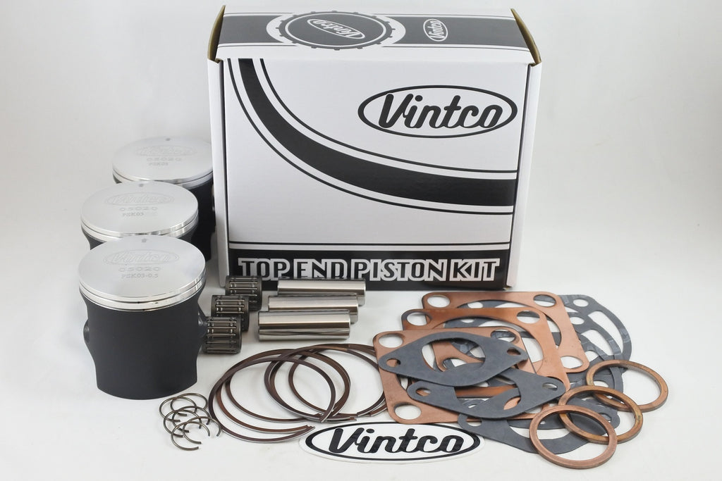 TOP END PISTON KIT 72-75 KAWASAKI H2 750 18mm WRIST PIN BORE 71.5mm 0.5mm OVER VINTCO KTK09-0.5