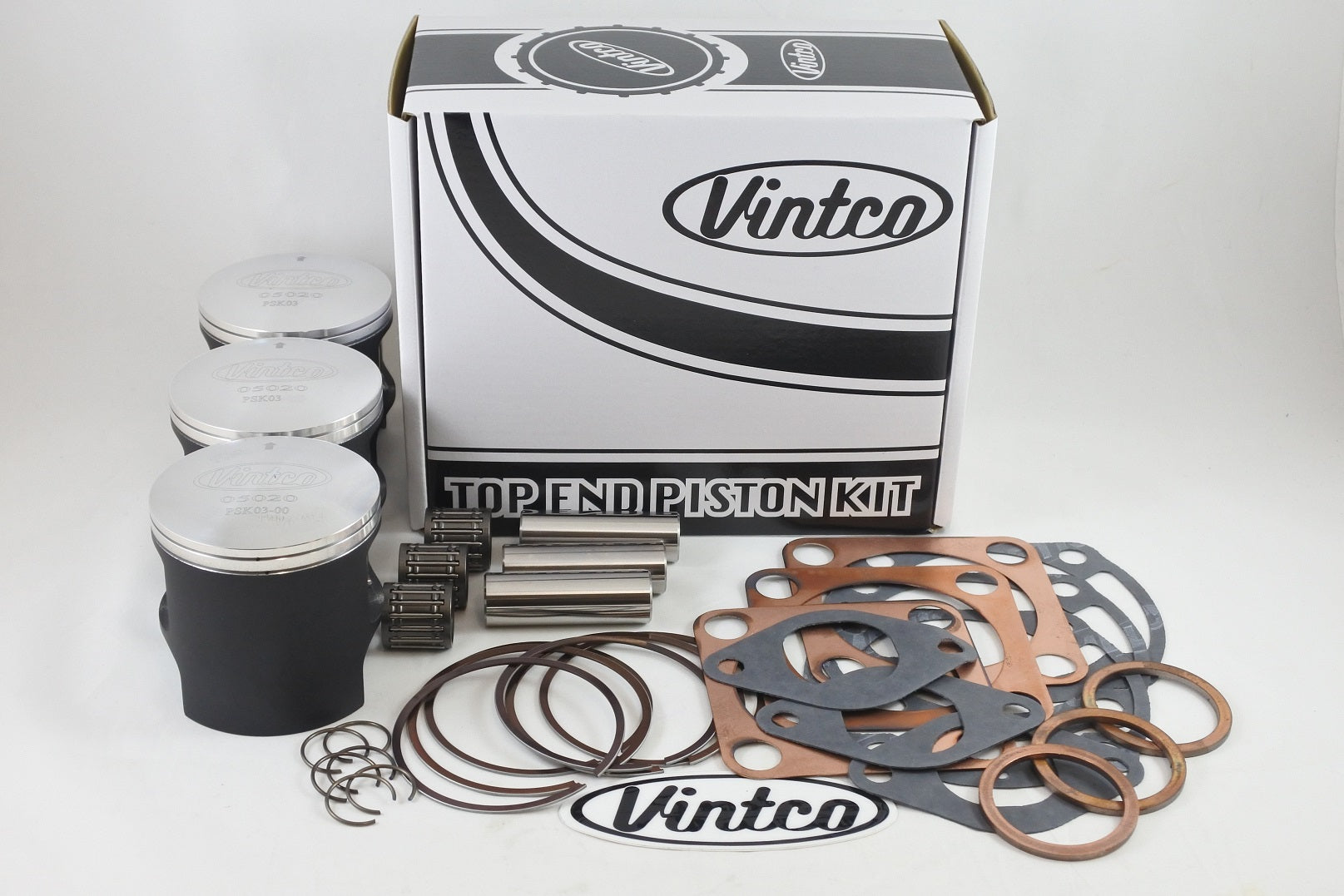 TOP END PISTON KIT 72-75 KAWASAKI H2 750 18mm PIN BORE 71.0mm STD VINTCO KTK09-00