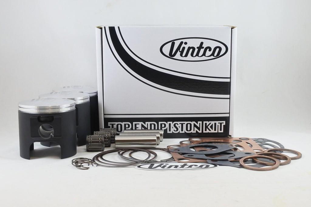 TOP END PISTON KIT 72-75 KAWASAKI H2 750 18mm WRIST PIN BORE 72.0mm 1.0mm OVER VINTCO KTK09-1.0