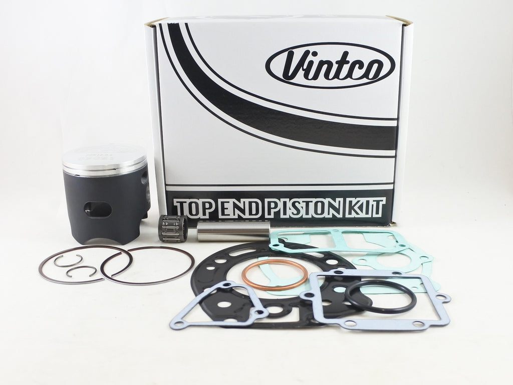 TOP END PISTON KIT 89-94 KAWASAKI KDX 200 66.5mm 0.5mm OVER VINTCO KTK13-0.5