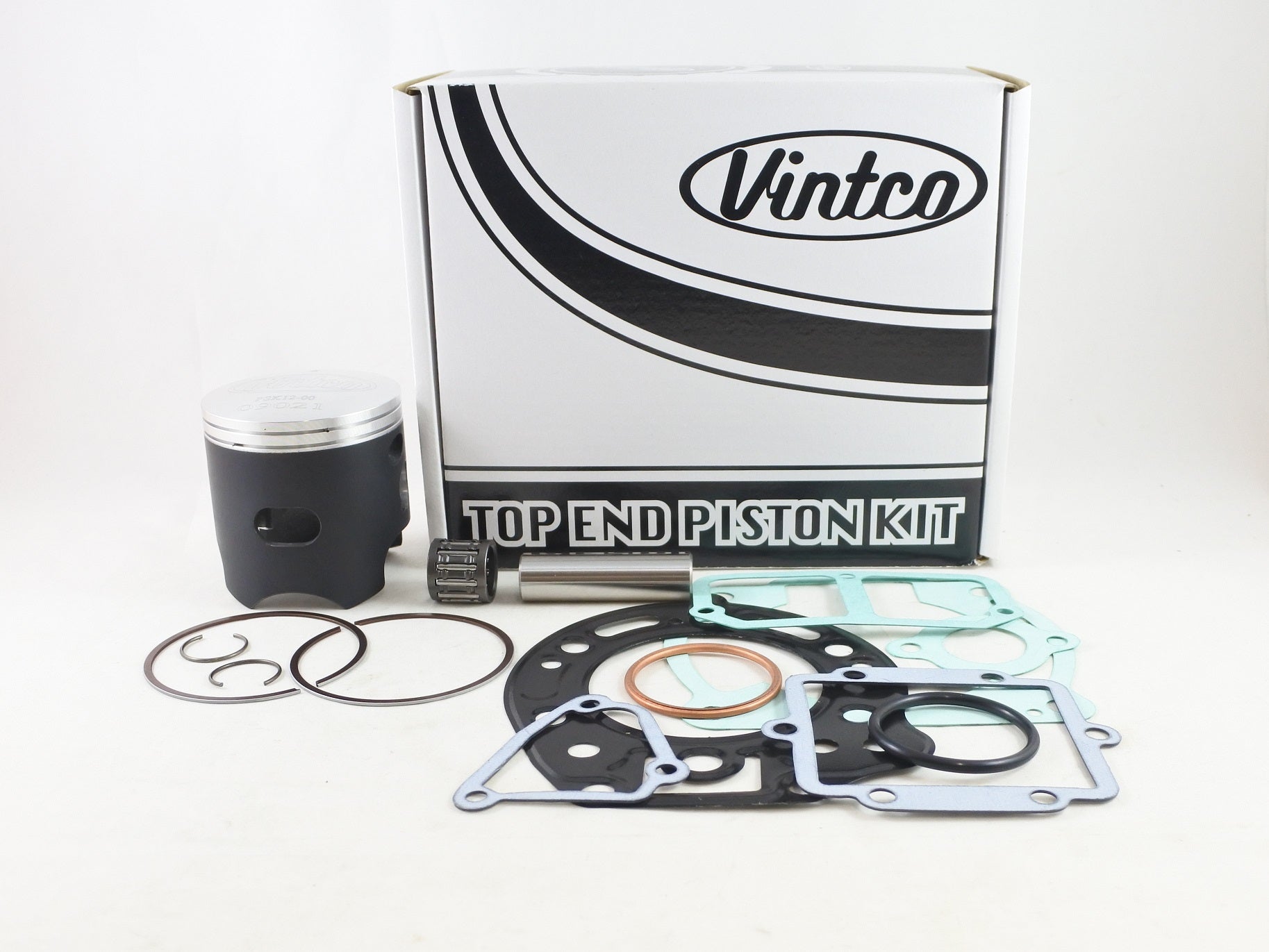TOP END PISTON KIT 89-94 KAWASAKI KDX 200 66.02mm STANDARD VINTCO KTK13-00