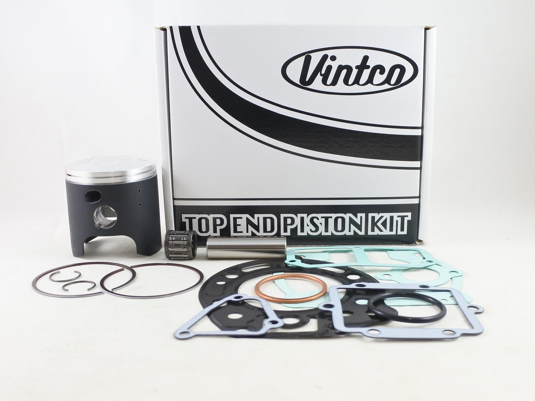 TOP END PISTON KIT 89-94 KAWASAKI KDX 200 67.0mm VINTCO KTK13-1.0
