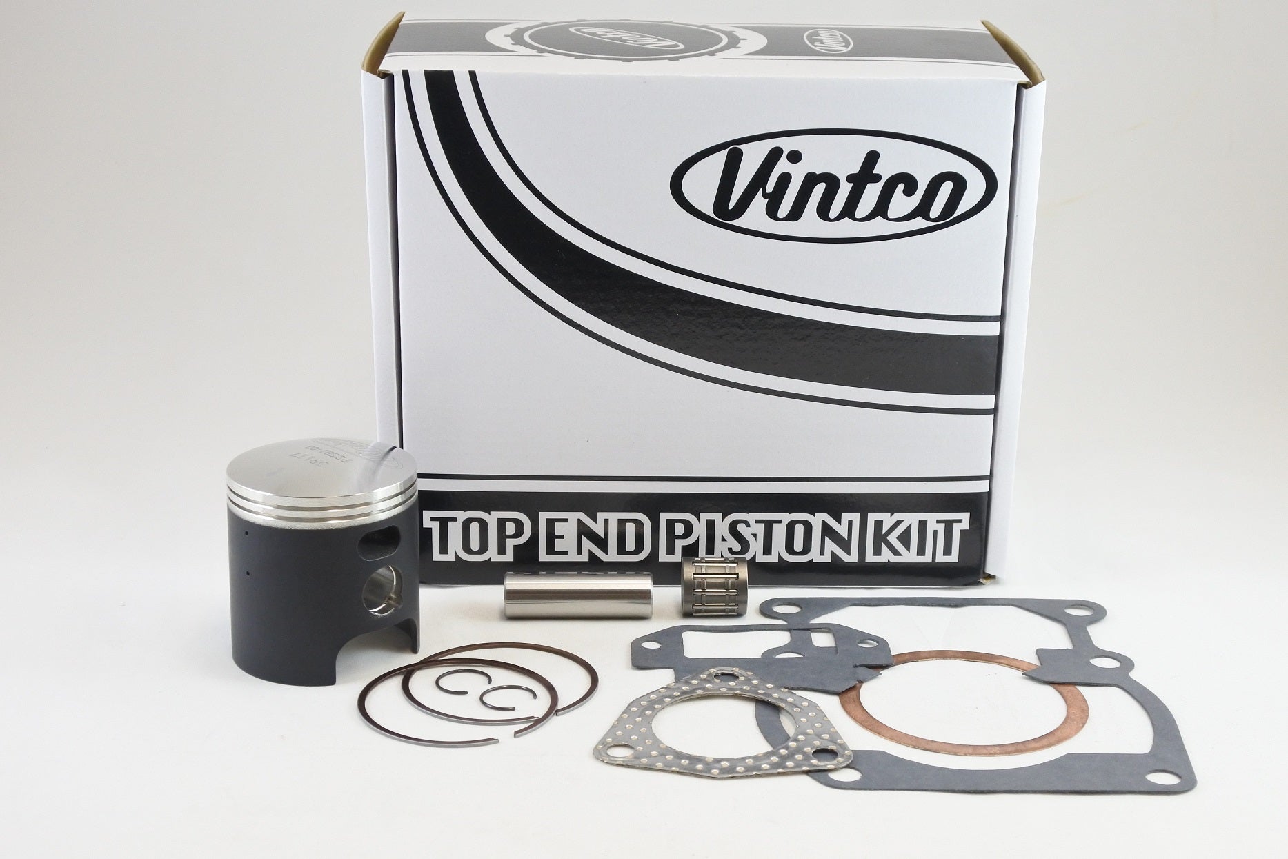 TOP END PISTON KIT 77-78 SUZUKI RM 125 54.0mm STANDARD VINTCO KTS01-00