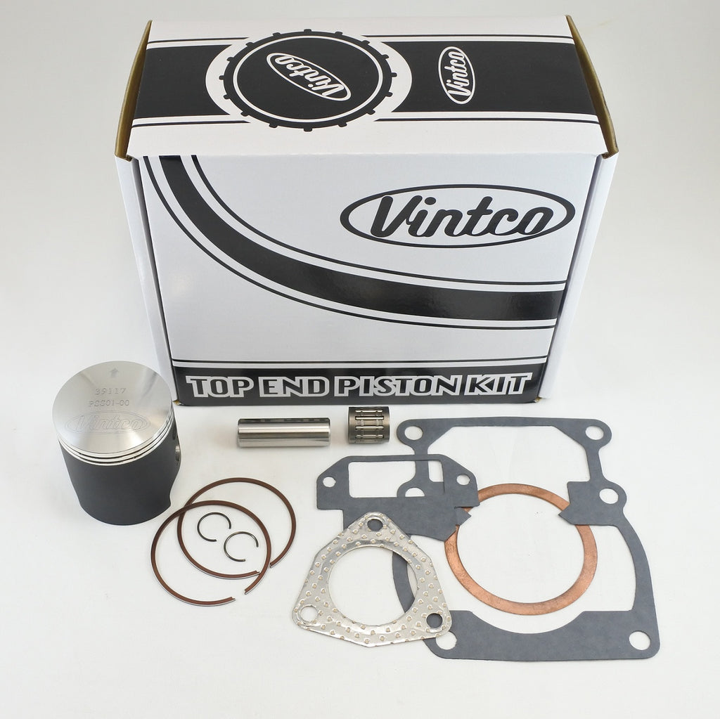 TOP END PISTON KIT 77-78 SUZUKI RM 125 54.0mm STANDARD VINTCO KTS01-00