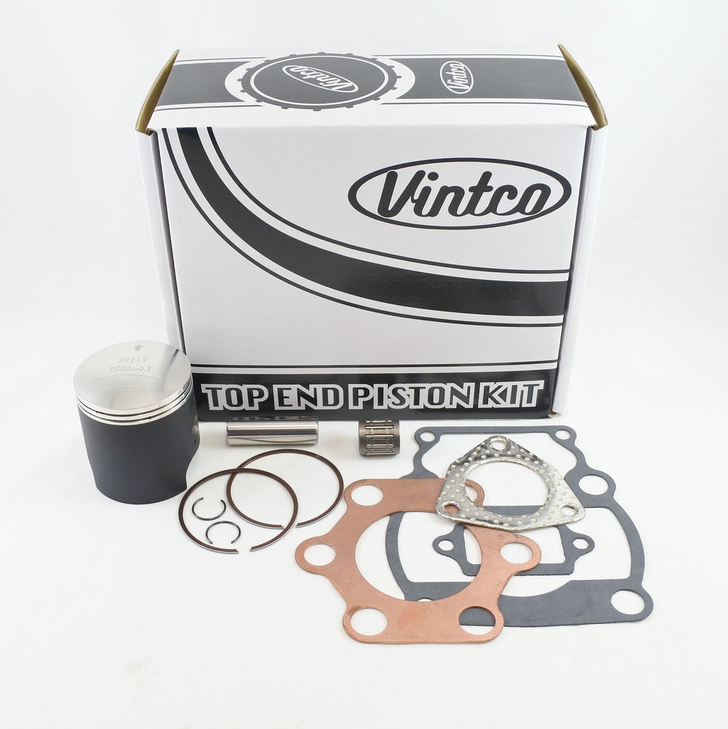 TOP END PISTON KIT 79-80 SUZUKI RM 125 54.5mm 0.5mm OVER VINTCO KTS02-0.5