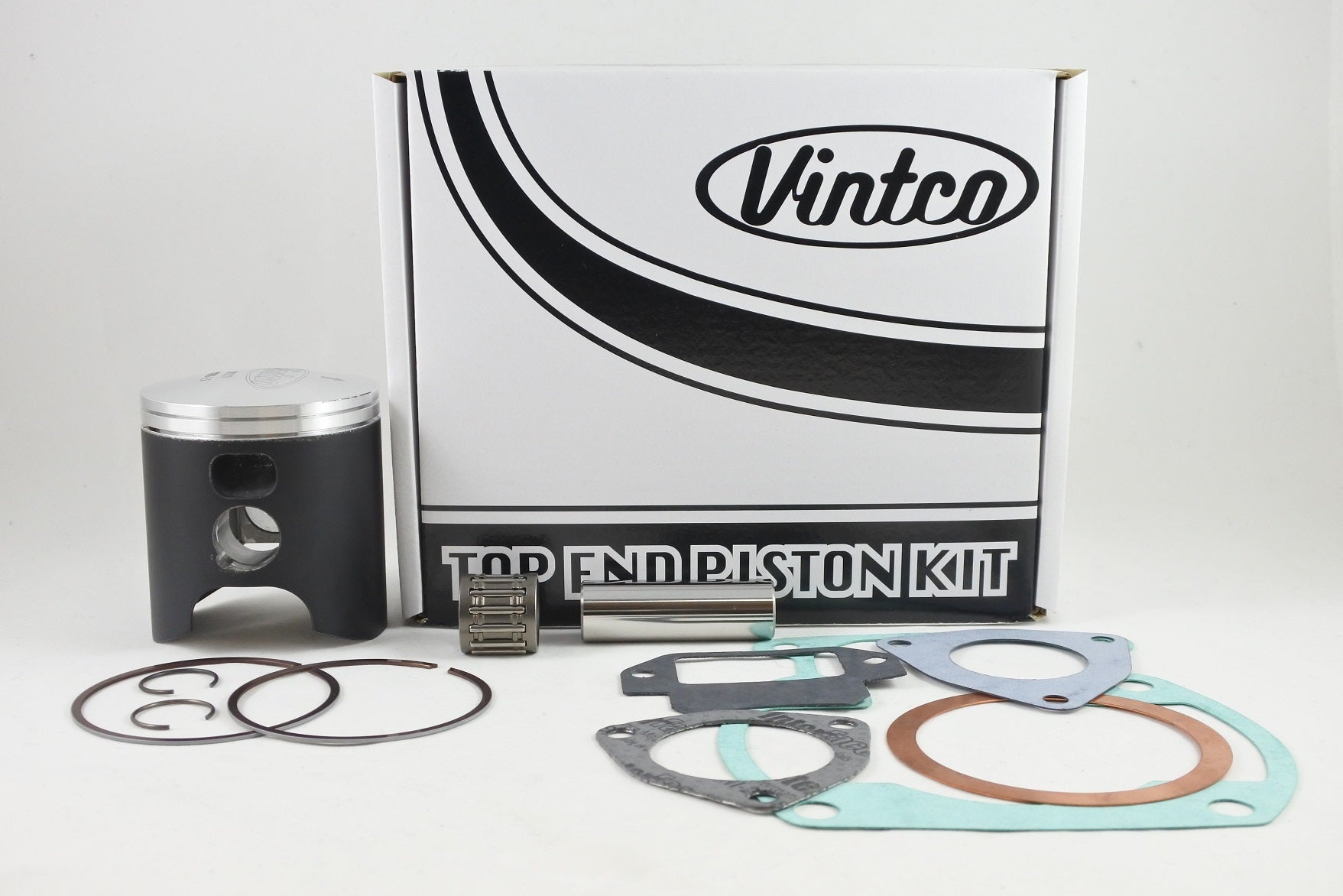 TOP END PISTON KIT 77-79 SUZUKI PE RM 250 68.0mm 1.0mm OVER VINTCO KTS03-1.0