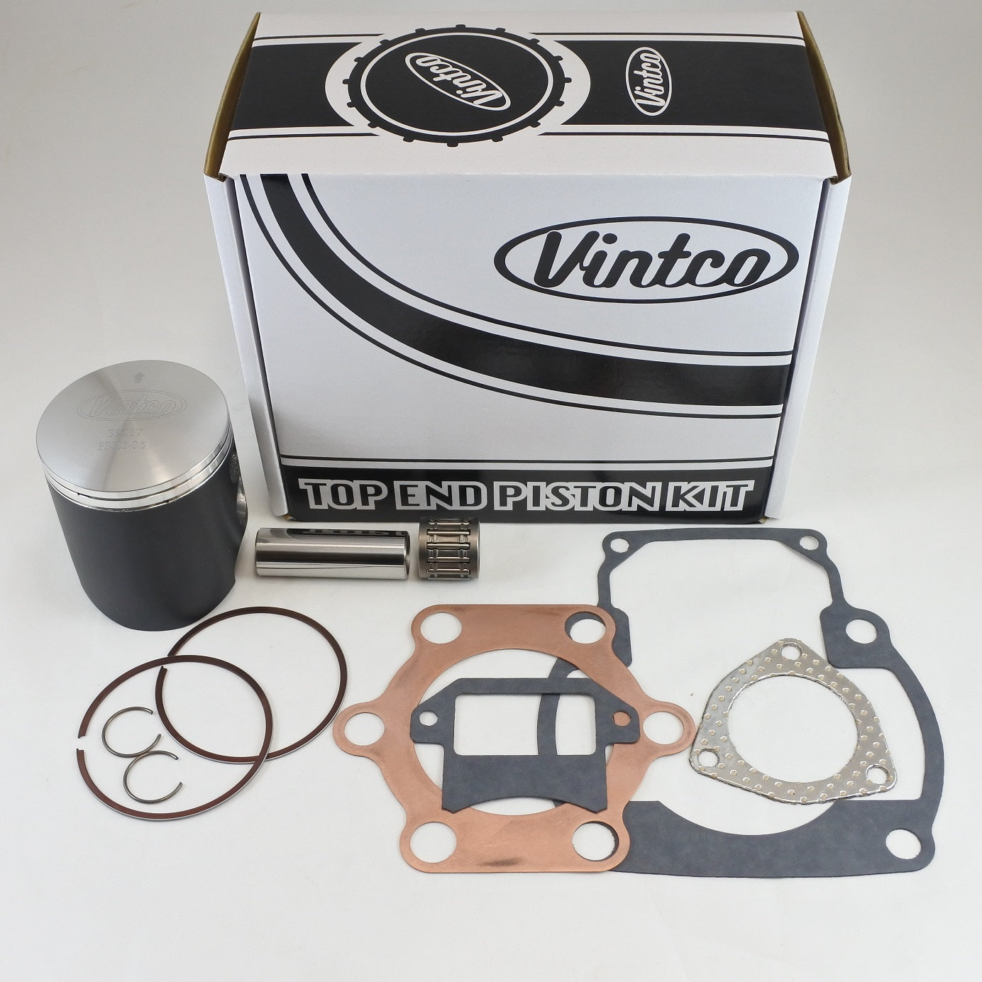 TOP END PISTON KIT 79-81 SUZUKI RM RS PE 250 67.5mm 0.5mm OVER VINTCO KTS04-0.5