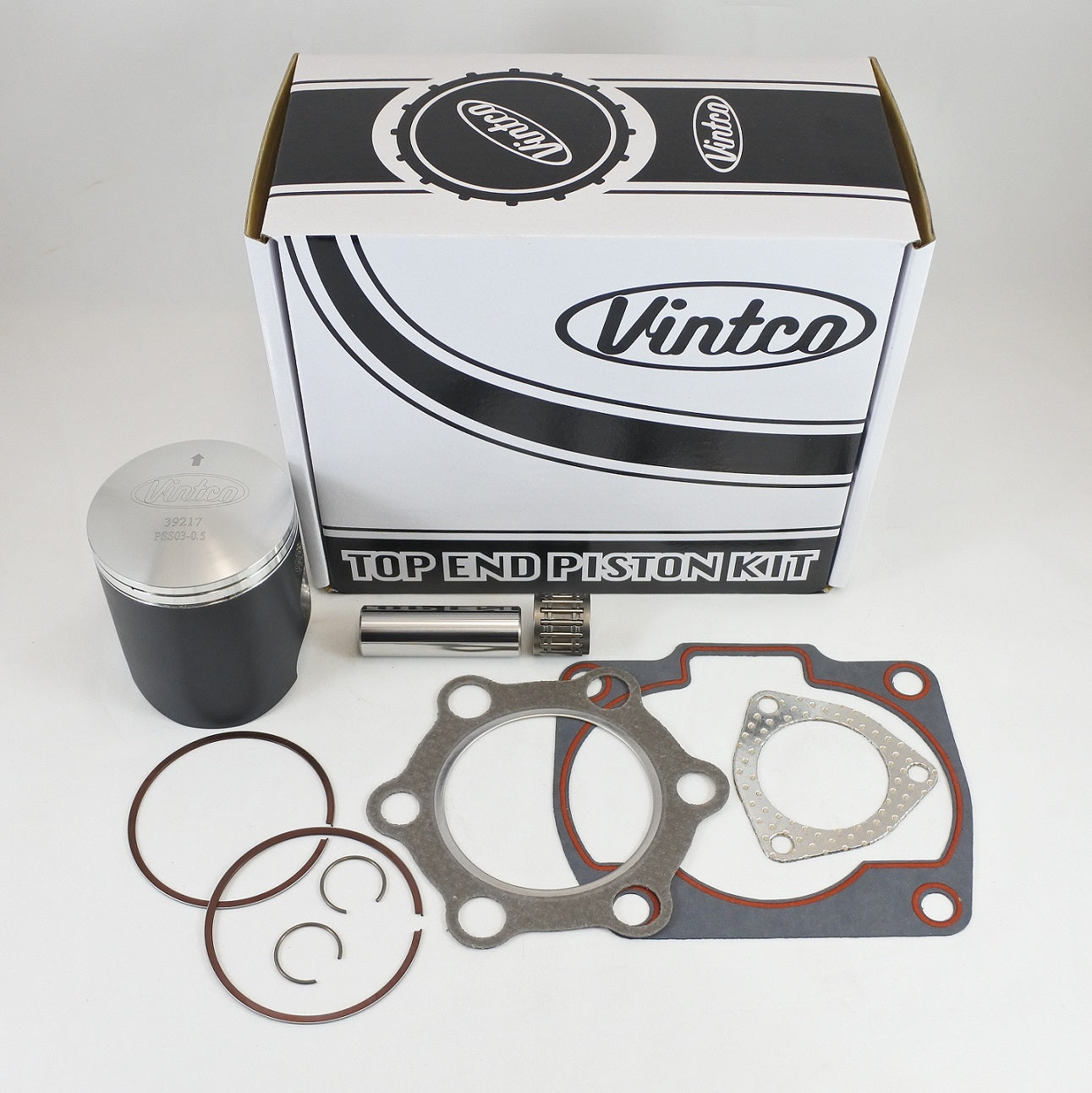 TOP END PISTON KIT 81-81 SUZUKI RM 250 67.5mm 0.5mm OVER VINTCO KTS05-0.5