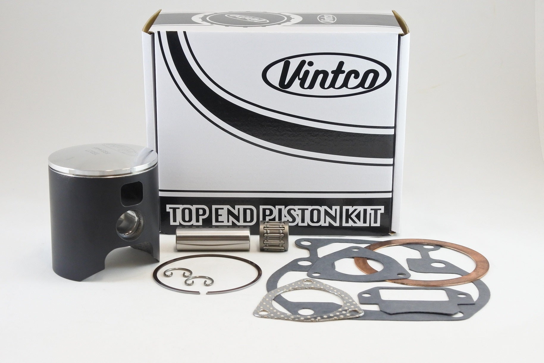TOP END PISTON KIT 76-77 SUZUKI RM 370 77.5mm 0.5mm OVER VINTCO KTS06-0.5